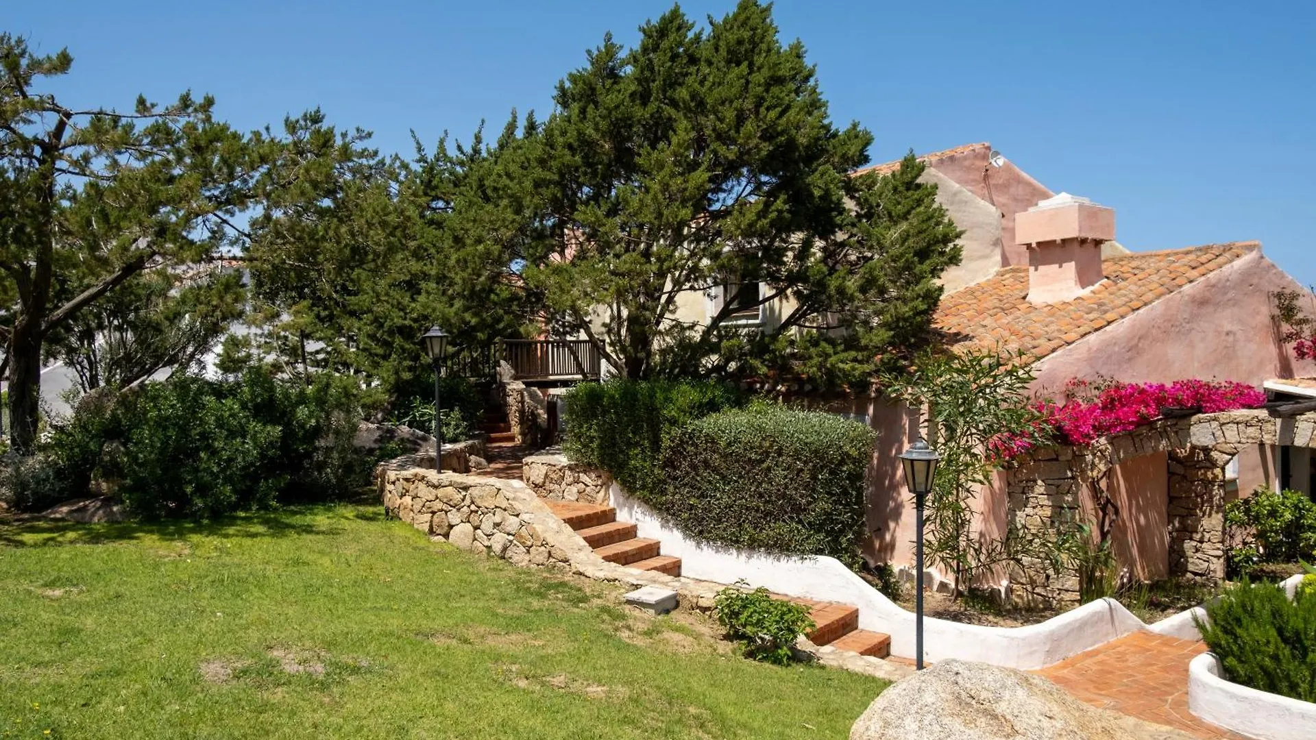 리시아 디 바카 Vista Mare Casa Con Piscina A Porto Cervo 아파트